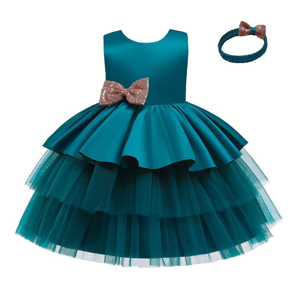 Baby Girl Birthday Party Princess Dresses for Girls Baby Dress Kids Winter Autumn Baptism Christening Clothes