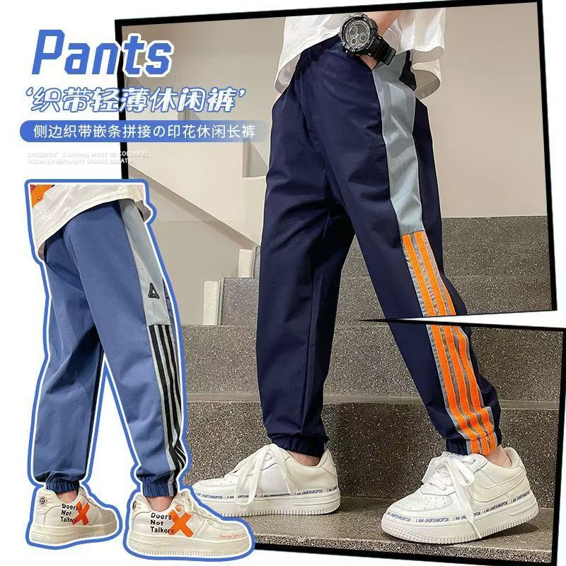 100cm-170cm Children Outdoor Autumn Trousers Kids Pants Boys Casual Pants Kids Clothing Cotton Boys Long Boys Sport Pants Girls Casual Trousers Kids Baby Spring Trousers Cotton Teen Sweatpants For Boy