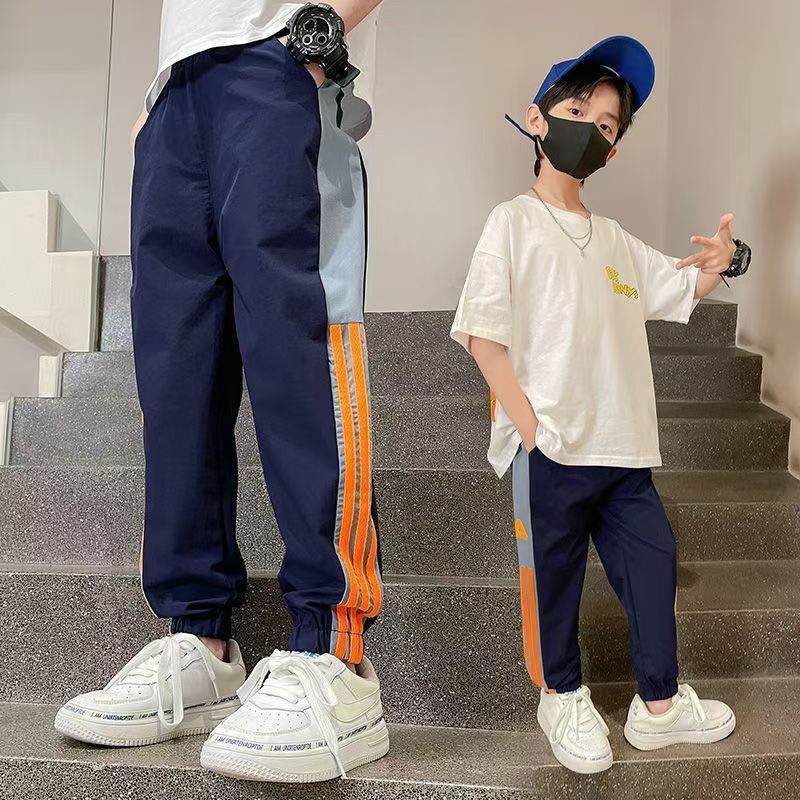 100cm-170cm Children Outdoor Autumn Trousers Kids Pants Boys Casual Pants Kids Clothing Cotton Boys Long Boys Sport Pants Girls Casual Trousers Kids Baby Spring Trousers Cotton Teen Sweatpants For Boy