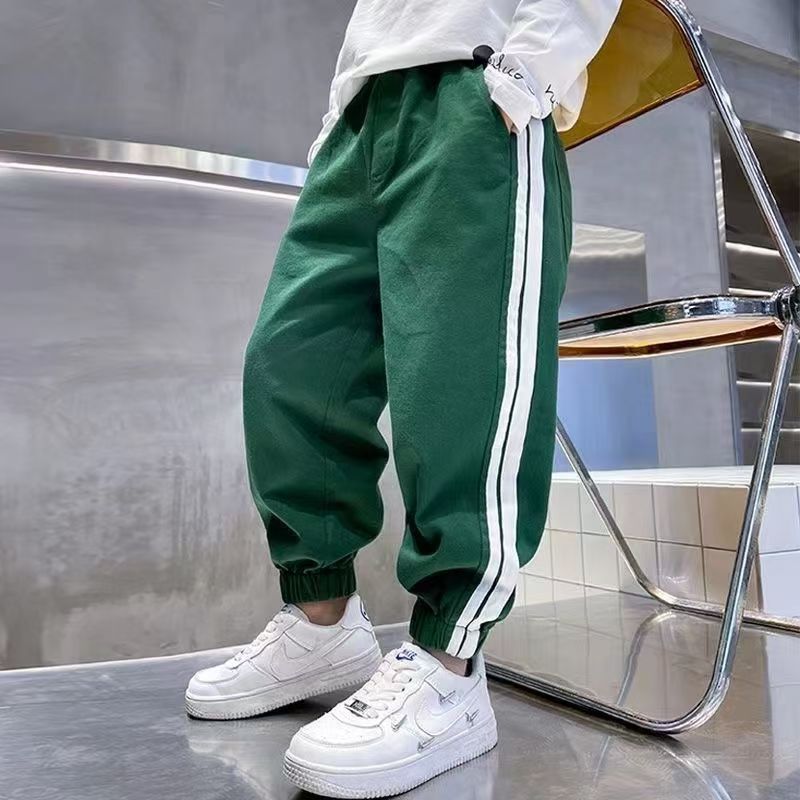 Autumn Children Sweatpants Cartoon Trousers Boys Brand Long Pants boy Clothing