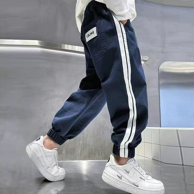Autumn Children Sweatpants Cartoon Trousers Boys Brand Long Pants boy Clothing
