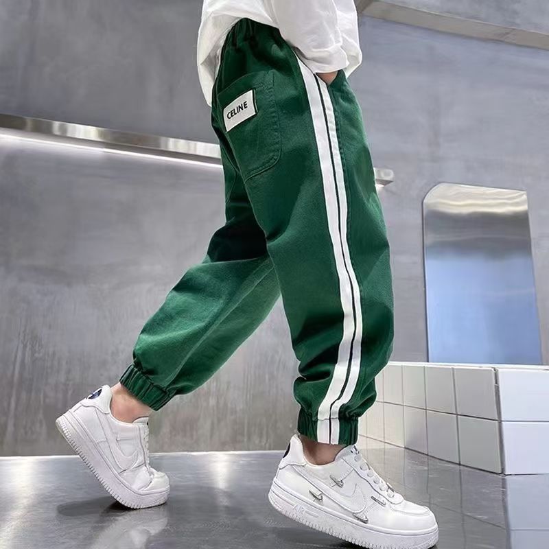 Autumn Children Sweatpants Cartoon Trousers Boys Brand Long Pants boy Clothing