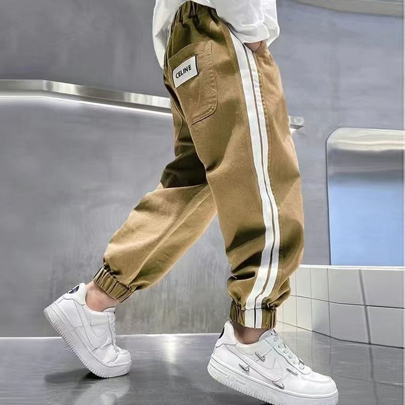 Autumn Children Sweatpants Cartoon Trousers Boys Brand Long Pants boy Clothing