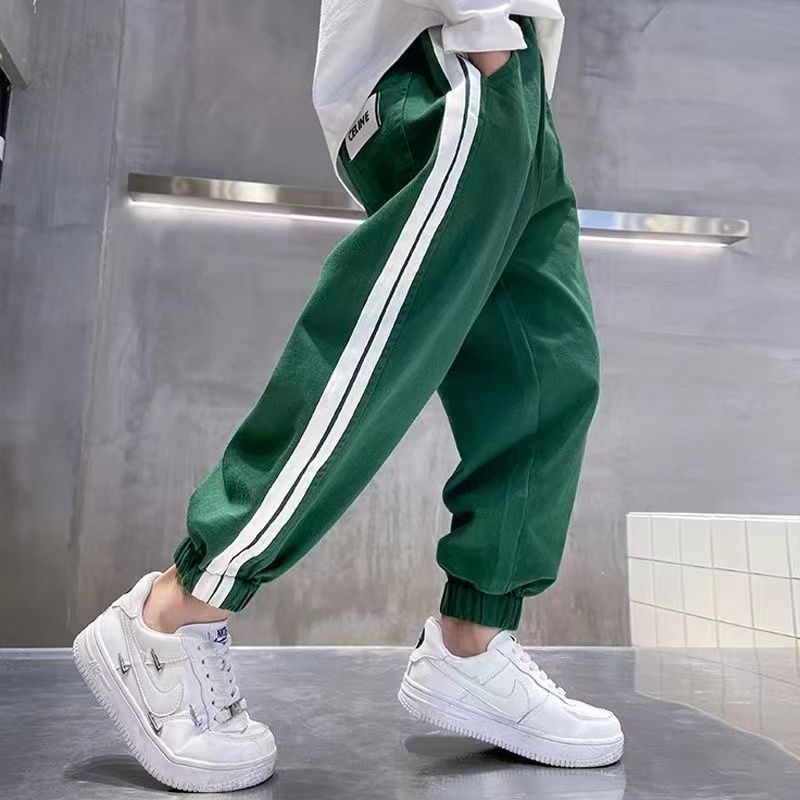 Autumn Children Sweatpants Cartoon Trousers Boys Brand Long Pants boy Clothing