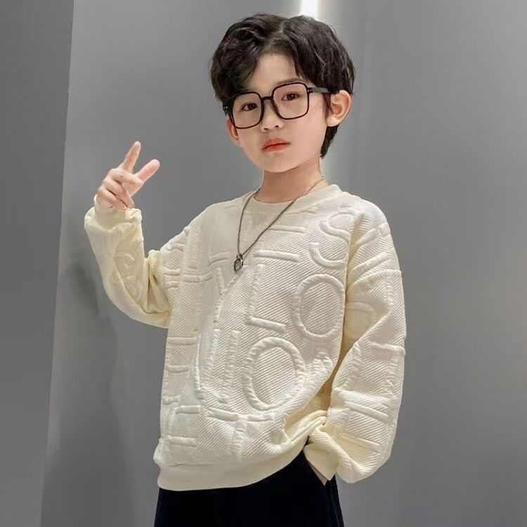 Toddler Boys Shirt Cotton Spring Autumn Fashion Candy-Colored Sleeve Kids Child Tops Hoodie
