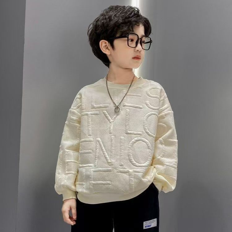 Toddler Boys Shirt Cotton Spring Autumn Fashion Candy-Colored Sleeve Kids Child Tops Hoodie