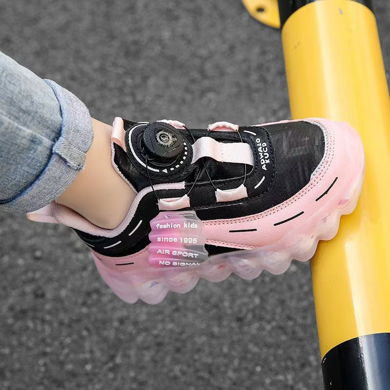 Children's children's children's children's children's children's new mesh sports shoes spring and autumn anti-skid wear running casual shoes