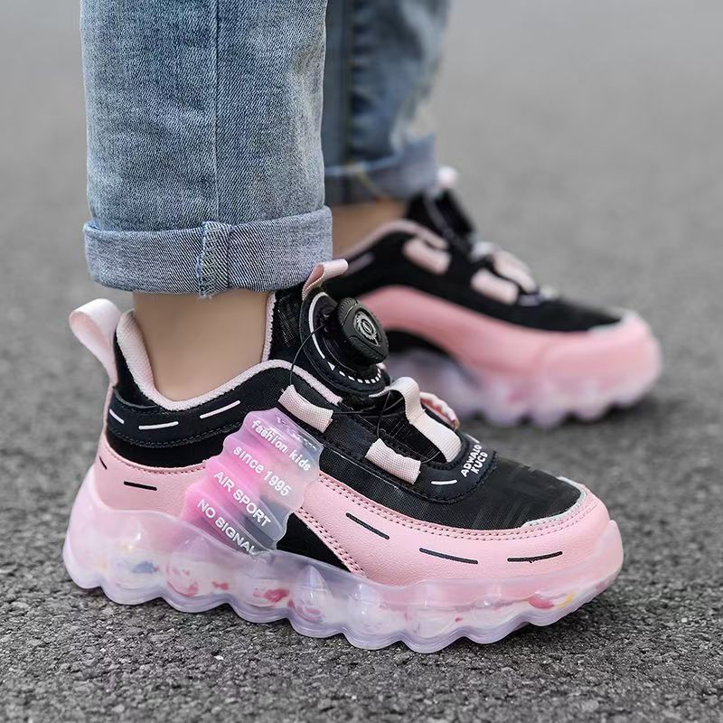Children's children's children's children's children's children's new mesh sports shoes spring and autumn anti-skid wear running casual shoes