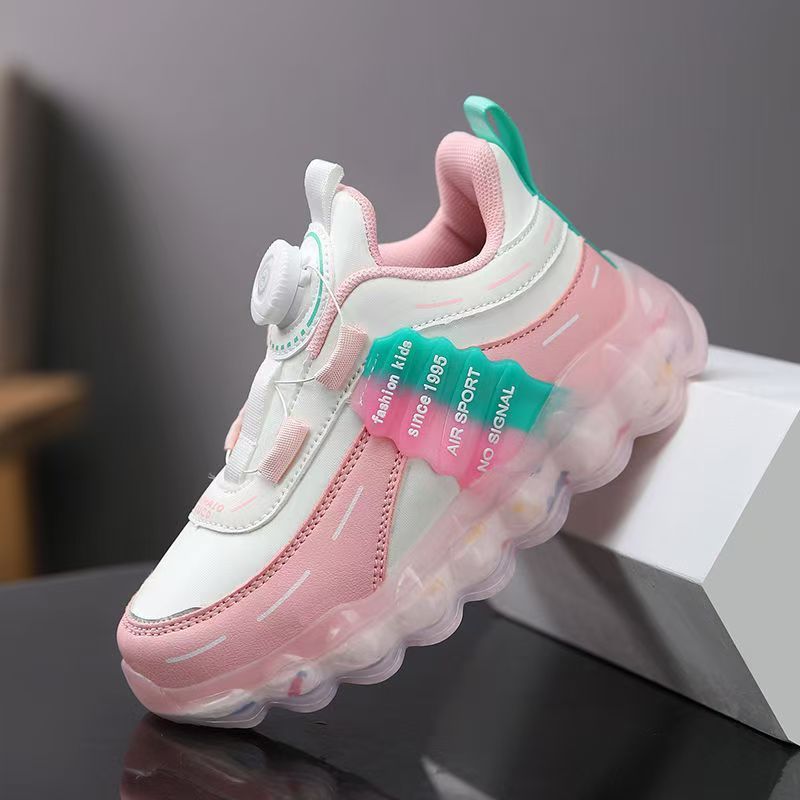 Children's children's children's children's children's children's new mesh sports shoes spring and autumn anti-skid wear running casual shoes