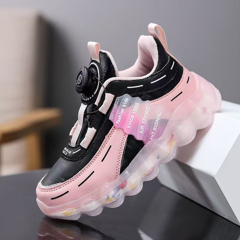 Children's children's children's children's children's children's new mesh sports shoes spring and autumn anti-skid wear running casual shoes