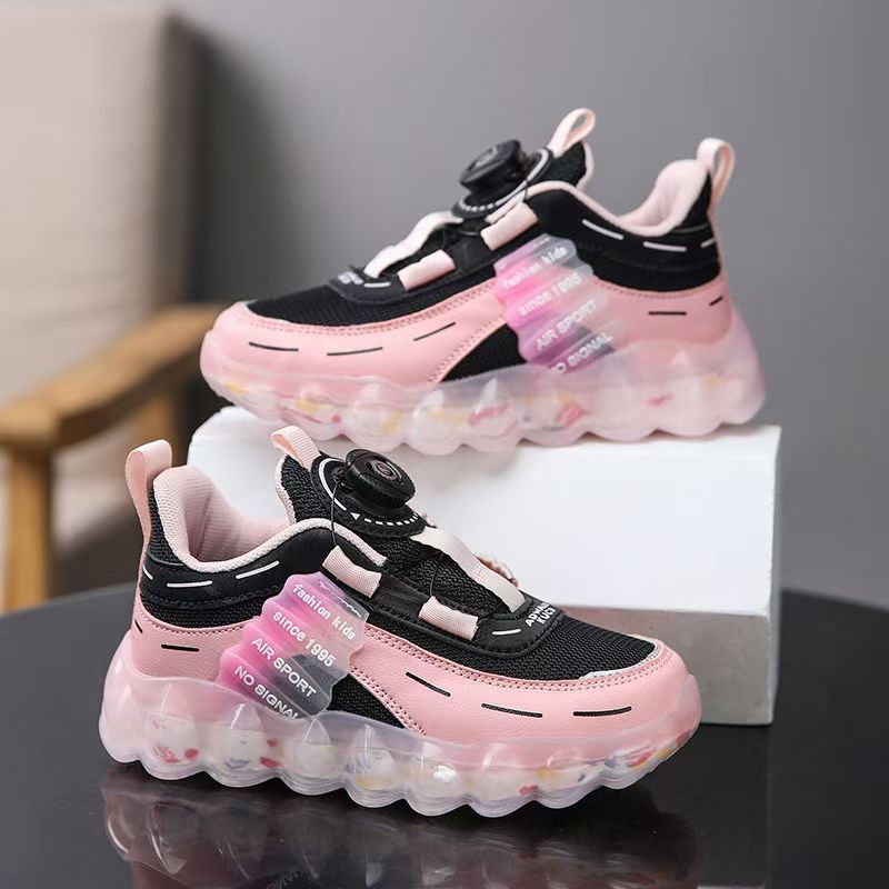 Children's children's children's children's children's children's new mesh sports shoes spring and autumn anti-skid wear running casual shoes