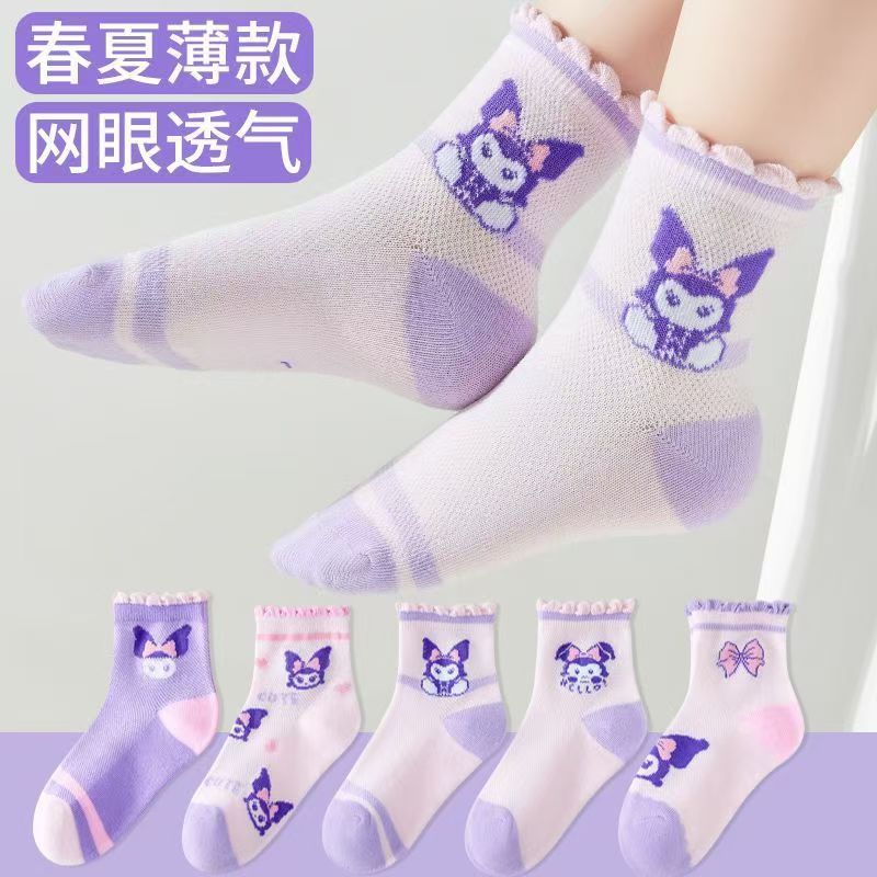 5Pairs/lot Baby girl socks rubber anti slip floor cartoon kids Toddlers autumn spring Fashion newborn socks boy girl socks