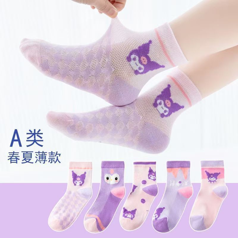 5Pairs/lot Baby girl socks rubber anti slip floor cartoon kids Toddlers autumn spring Fashion newborn socks boy girl socks