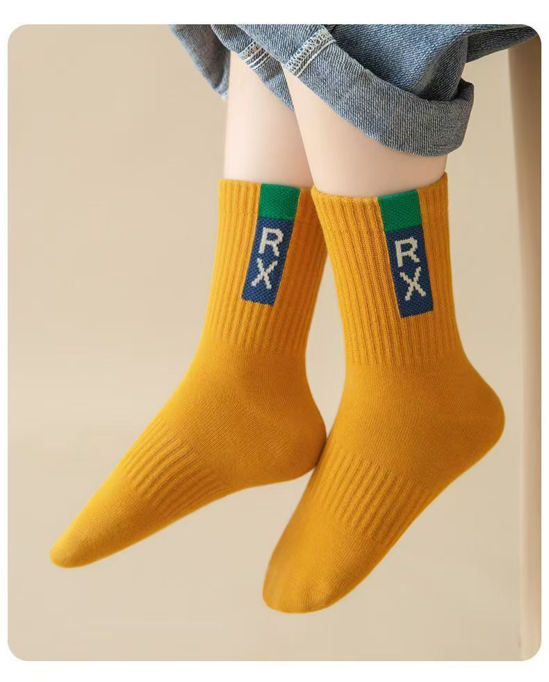 5Pairs/lot Baby socks rubber anti slip floor cartoon kids Toddlers autumn spring Fashion newborn girl boy socks
