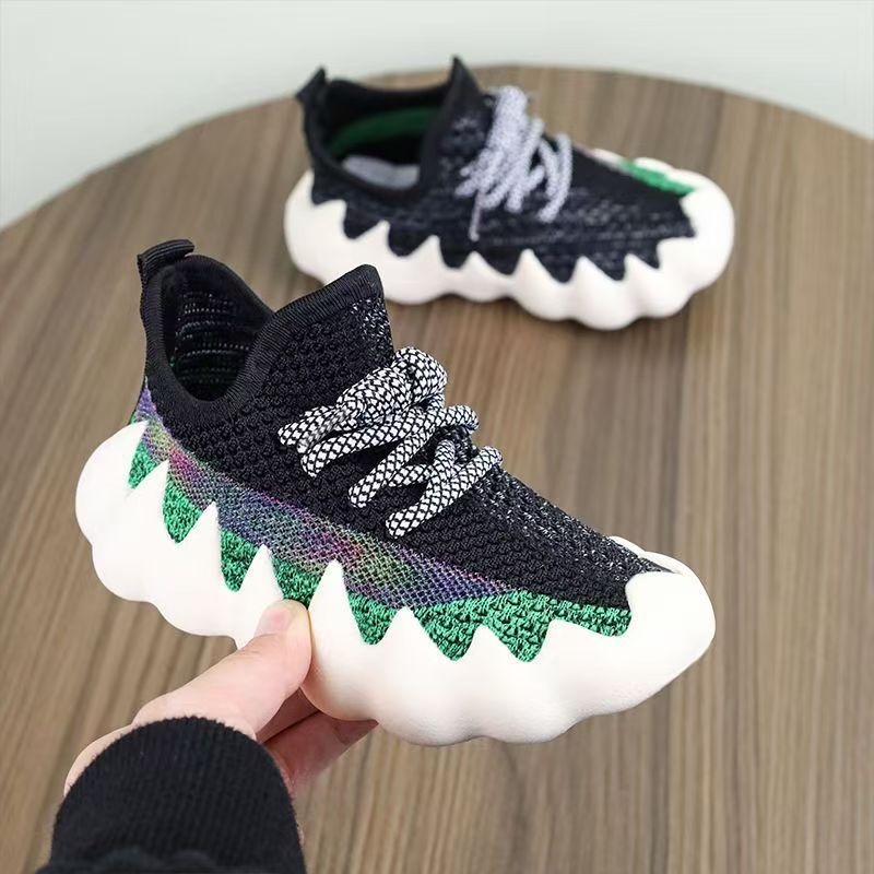 Fashion Kids Shoes Children's Shoes Sneakers Boys Girls Mesh Shoes, Children'S Breathable White Shoes, Children'S Fashionable Students Sneakers Trendy Sports Shoes Baby Shoes