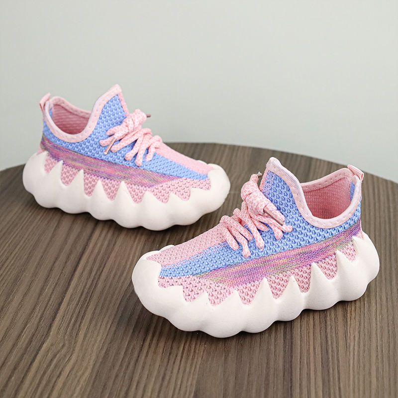 Fashion Kids Shoes Children's Shoes Sneakers Boys Girls Mesh Shoes, Children'S Breathable White Shoes, Children'S Fashionable Students Sneakers Trendy Sports Shoes Baby Shoes