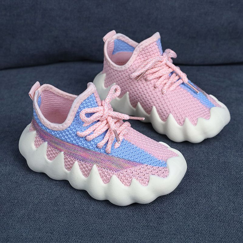 Fashion Kids Shoes Children's Shoes Sneakers Boys Girls Mesh Shoes, Children'S Breathable White Shoes, Children'S Fashionable Students Sneakers Trendy Sports Shoes Baby Shoes