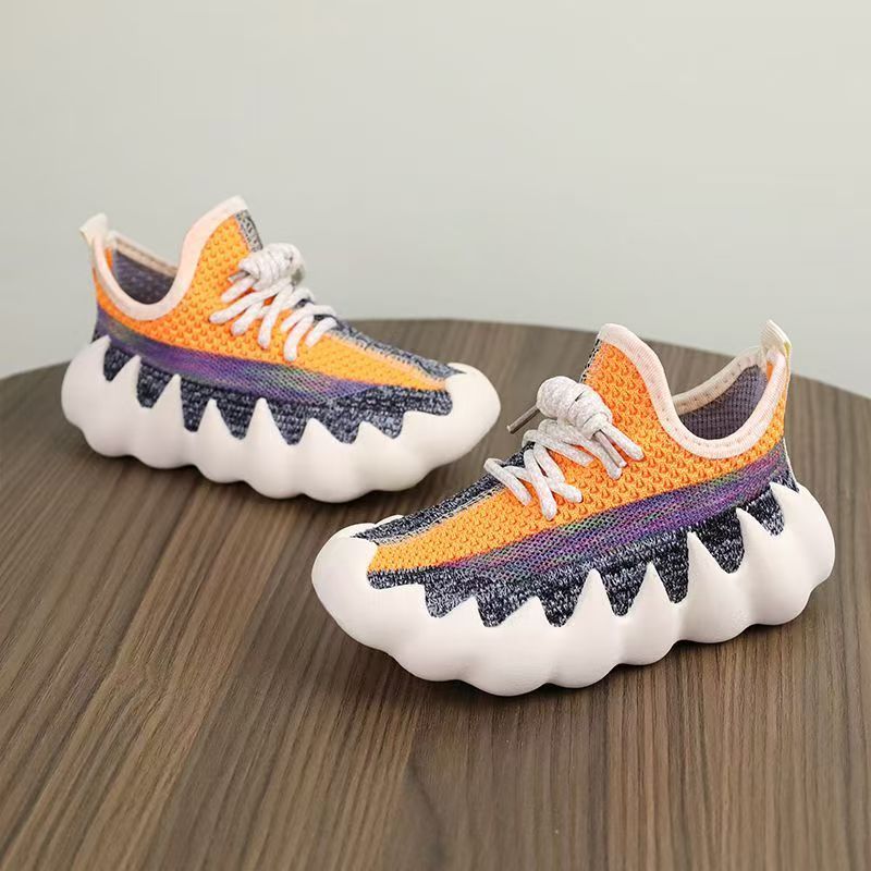 Fashion Kids Shoes Children's Shoes Sneakers Boys Girls Mesh Shoes, Children'S Breathable White Shoes, Children'S Fashionable Students Sneakers Trendy Sports Shoes Baby Shoes