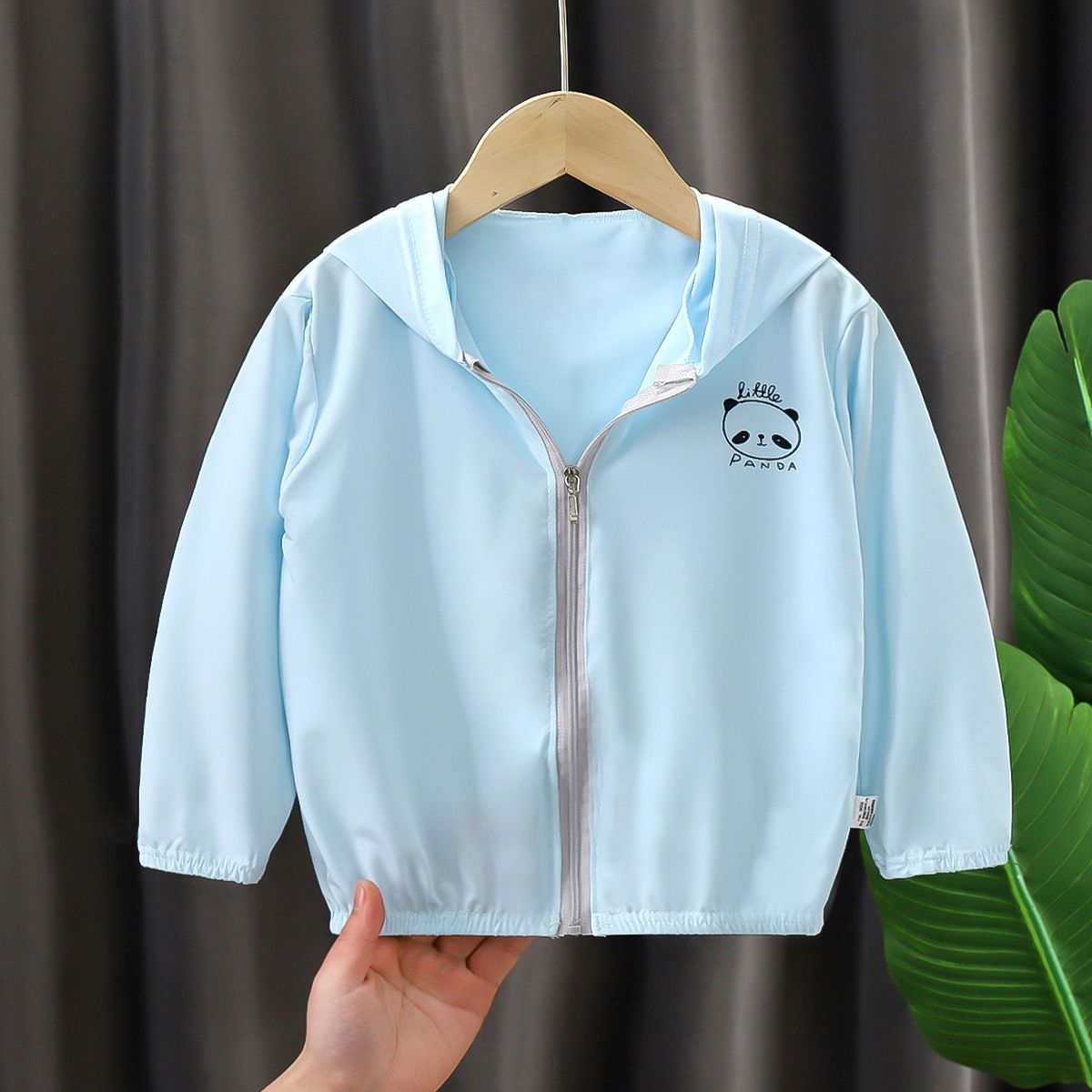 Children's Ice Silk Sun Protection Clothes, Summer Children's Clothing, Boys and Girls Sun Protection Suit, Breathable and Lightweight Newborn Outerwear
