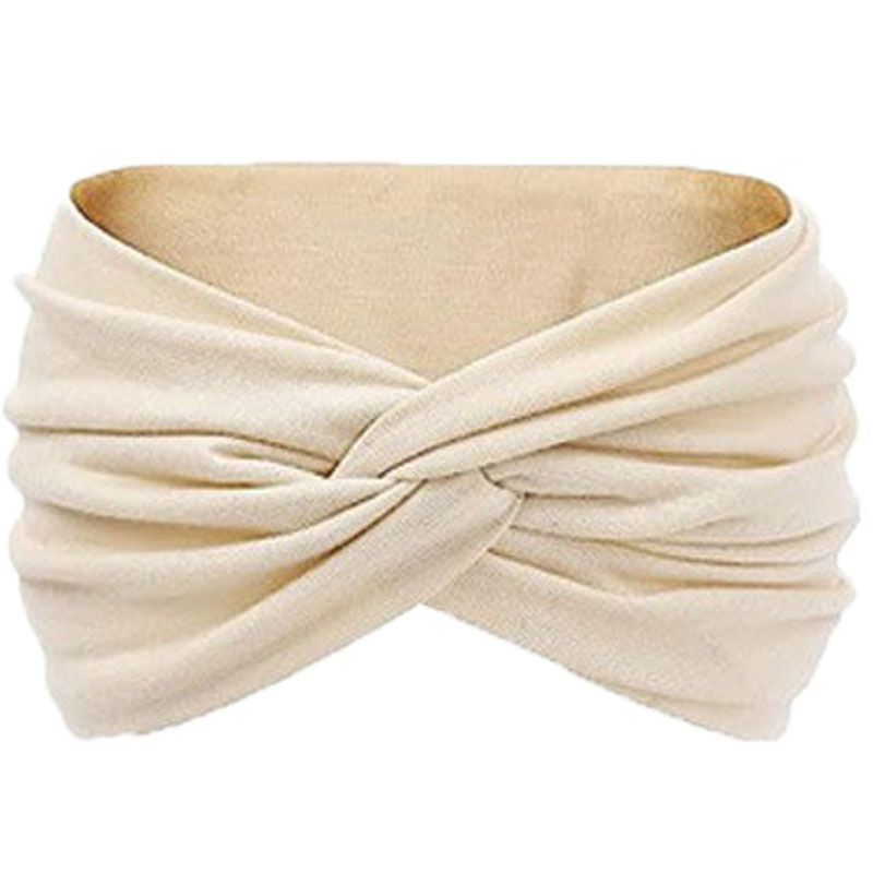 Hair Accessories Twisted Extra Large Thick Wide Headbands Turban Workout Headband Head Wraps for Women