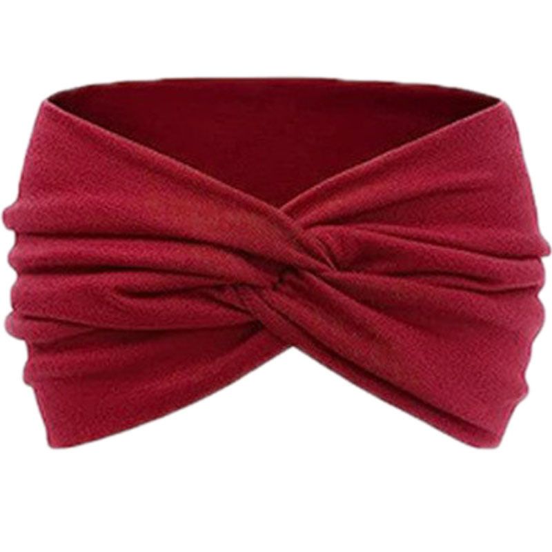 Hair Accessories Twisted Extra Large Thick Wide Headbands Turban Workout Headband Head Wraps for Women