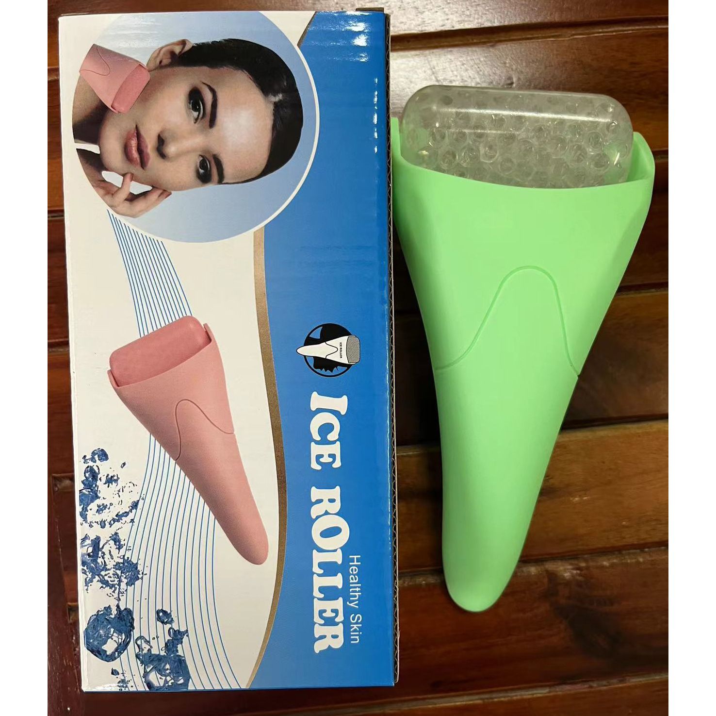 Ice roller massager facial ice head roller beauty ice compress massager