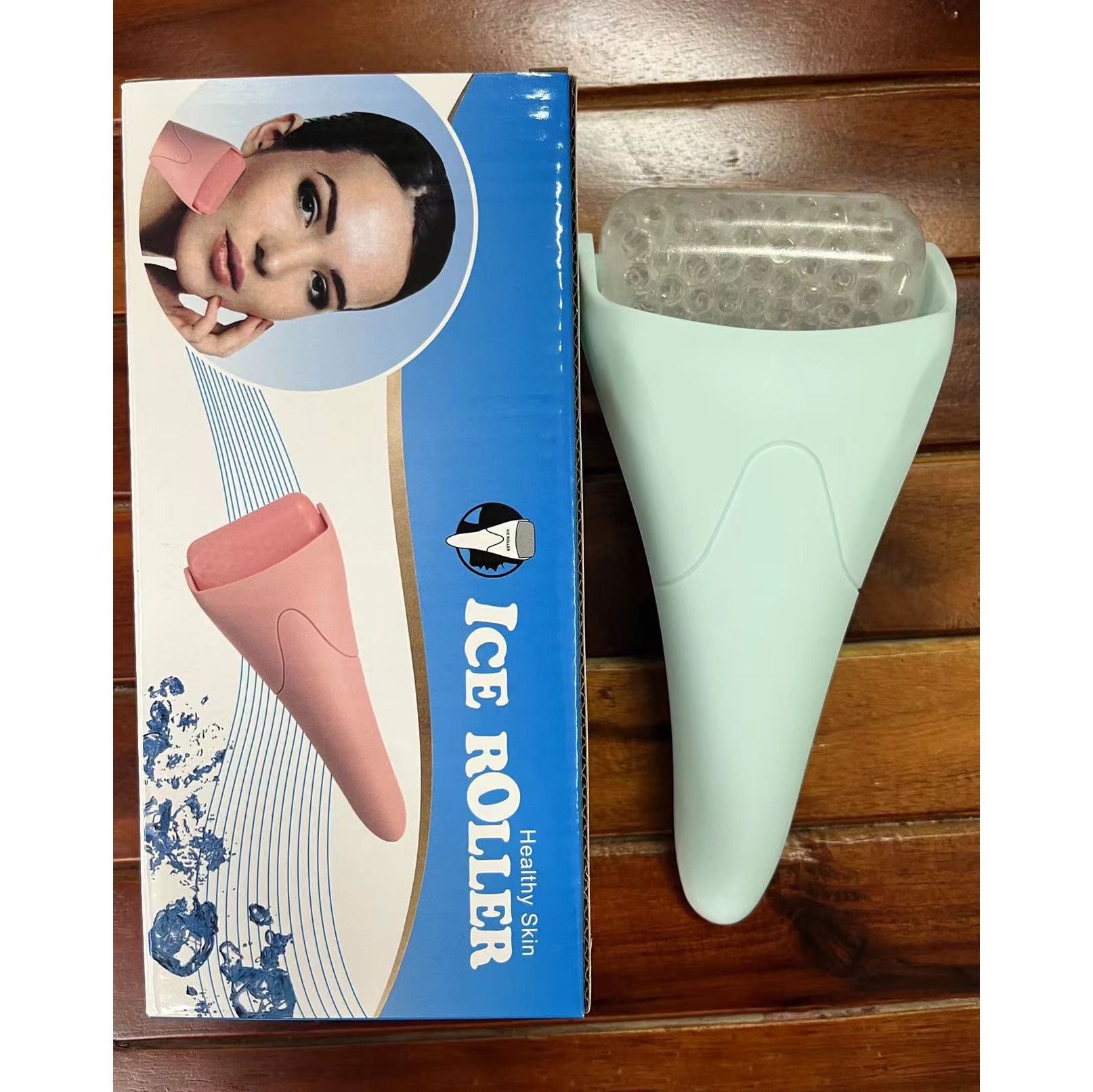 Ice roller massager facial ice head roller beauty ice compress massager