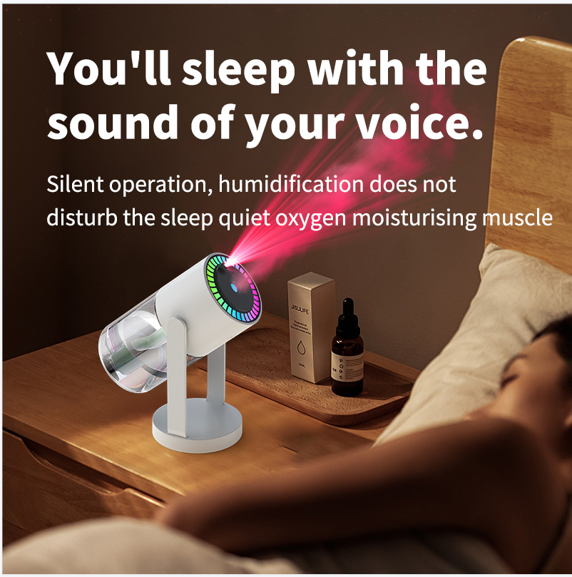 New Starry Sky Projection Humidifier USB Creative Car Air Humidifier Home Hydration Nebulizer