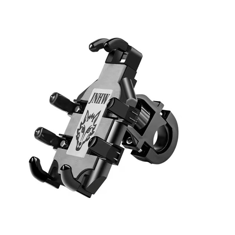 Electric bike phone holder for delivery riders, navigation for bicycles, car mounted motorcycles, shock resistant phone holder
