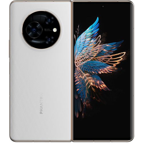 Tecno Phantom V Fold-5G, 512GB + 12GB RAM (Dual SIM), 5000mAh Glass front folded (Gorilla Glass Victus), plastic back, aluminum frame, Foldable LTPO AMOLED, Mediatek Dimensity 9000+ (4 nm)