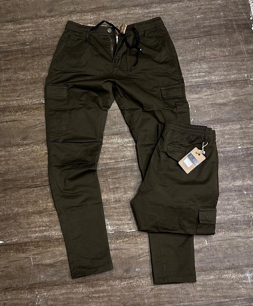 Men's Cargo Pants Casual Multi Pockets Military Tactical Pants Men Outerwear Army Straight Slacks Long Trousers