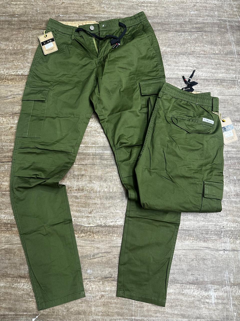 Men's Cargo Pants Casual Multi Pockets Military Tactical Pants Men Outerwear Army Straight Slacks Long Trousers