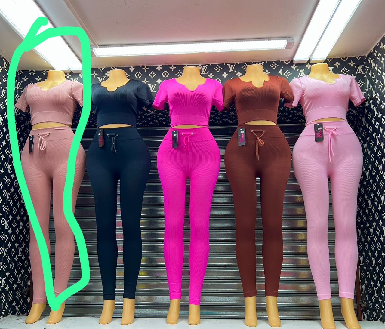 2 Pieces set Yoga Set Women Sport suit Gymwear  workout  Clothes Long Sleeve Gym crop top High Waist Leggings Fitness Sports Wear