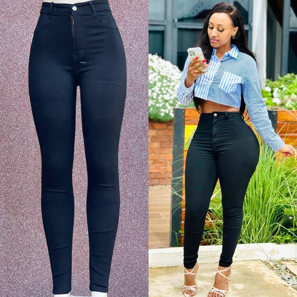 Ladies Denim Jeans  Trouser  High Waist Jeans is slim Fitting, Has a Great Stretch and Comfortable to Wear Original Quality