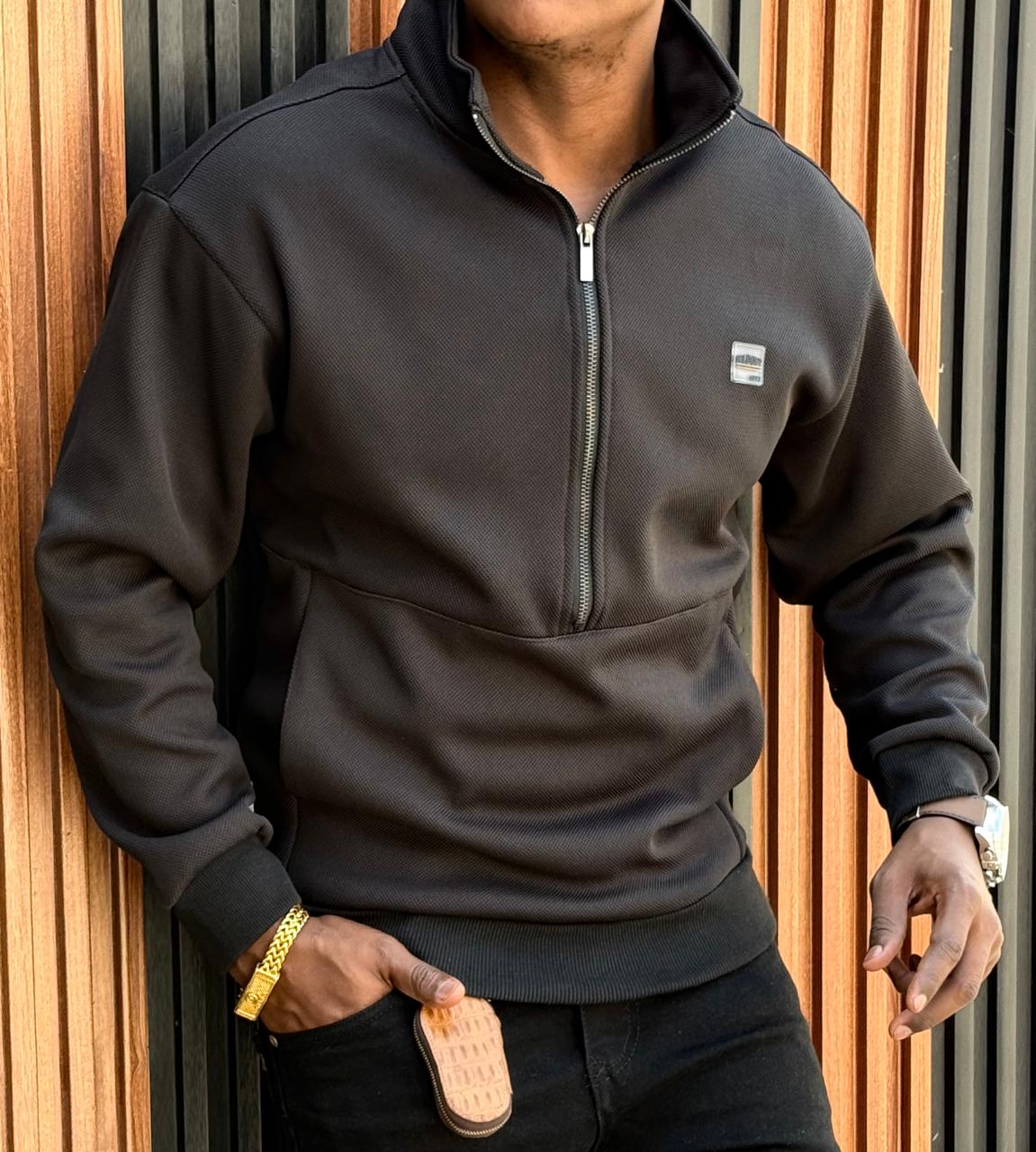 Men's Sweatshirts Long Sleeve Jacket Hoodie Zipper Closure Jacket Male Hoodies Sweatshirt Slim Fit Male Clothing