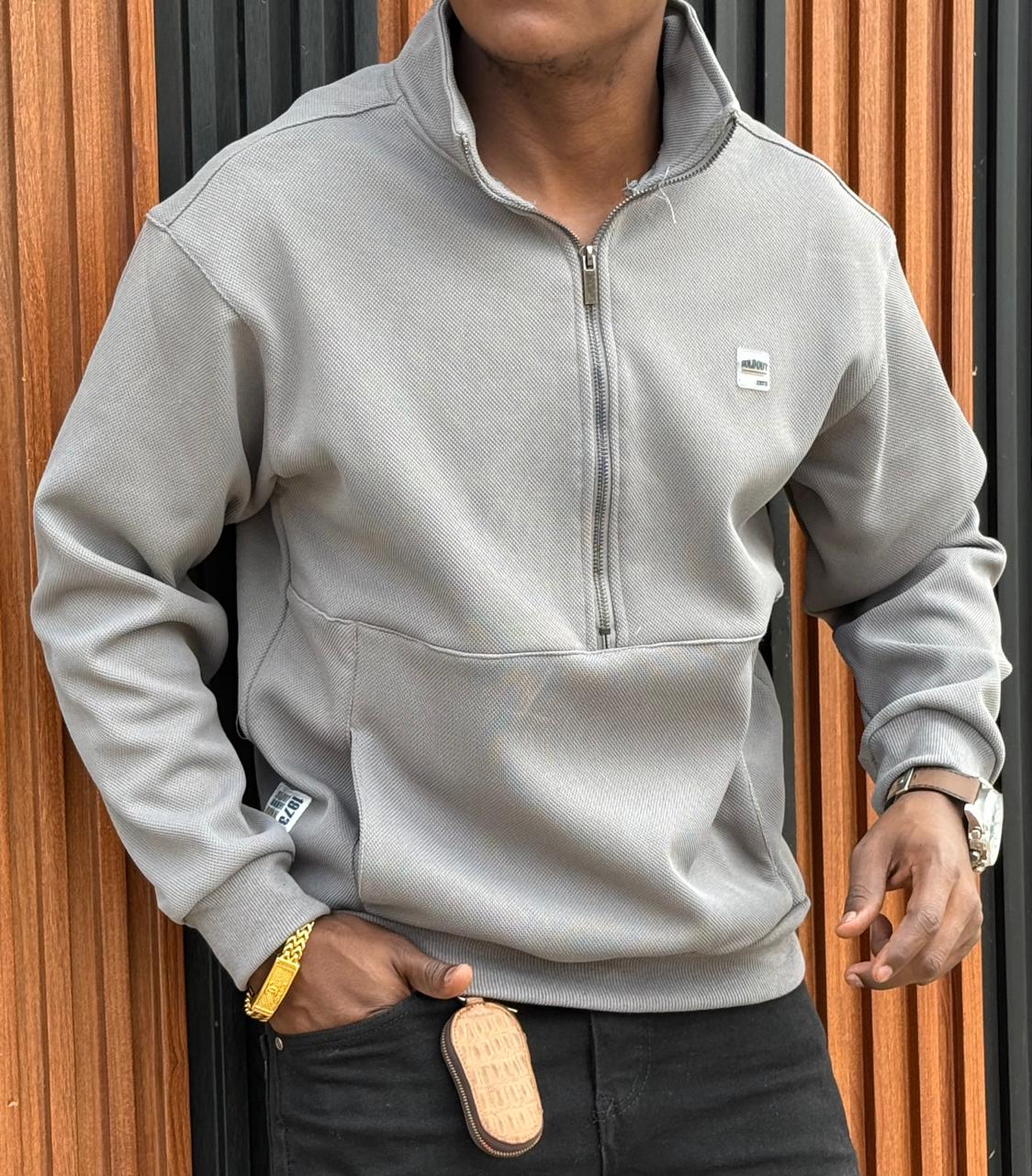 Men's Sweatshirts Long Sleeve Jacket Hoodie Zipper Closure Jacket Male Hoodies Sweatshirt Slim Fit Male Clothing