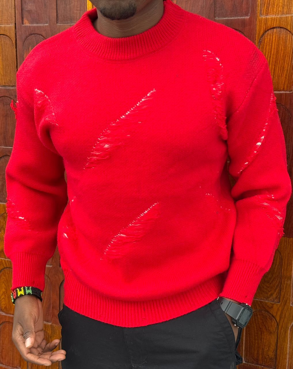 Sweaters & Cardigans Autumn And Winter Large Size Men's Sweater Pullover Long Sleeves Fashion Simple Personality All Urban Neck round  Neck Men's Knitwear