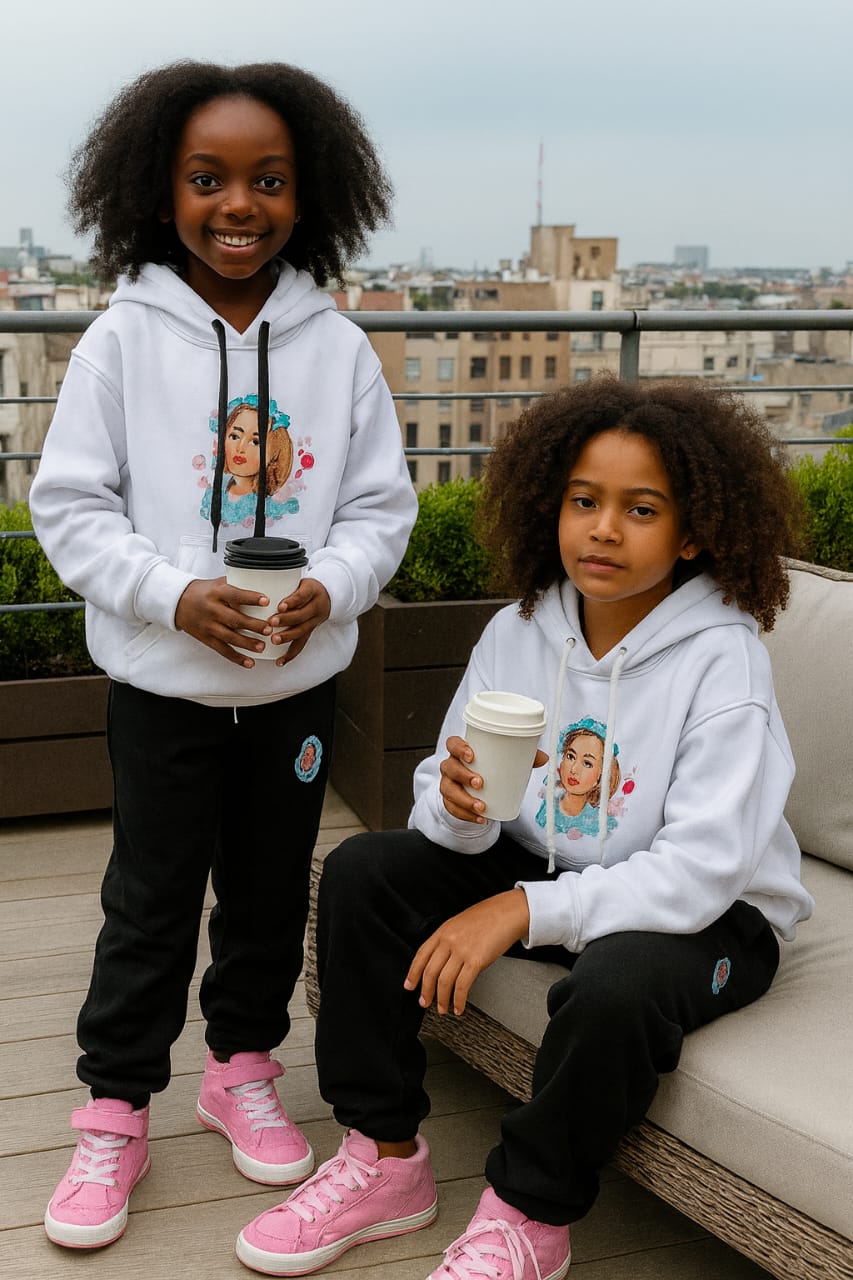 High Quality Kids Cartoon Cute Print Spring Autumn 2pcs Hoodie +Jogging Pants Tracksuits 4-12 Years Boys and Girls Clothes Sets [UNISEX]