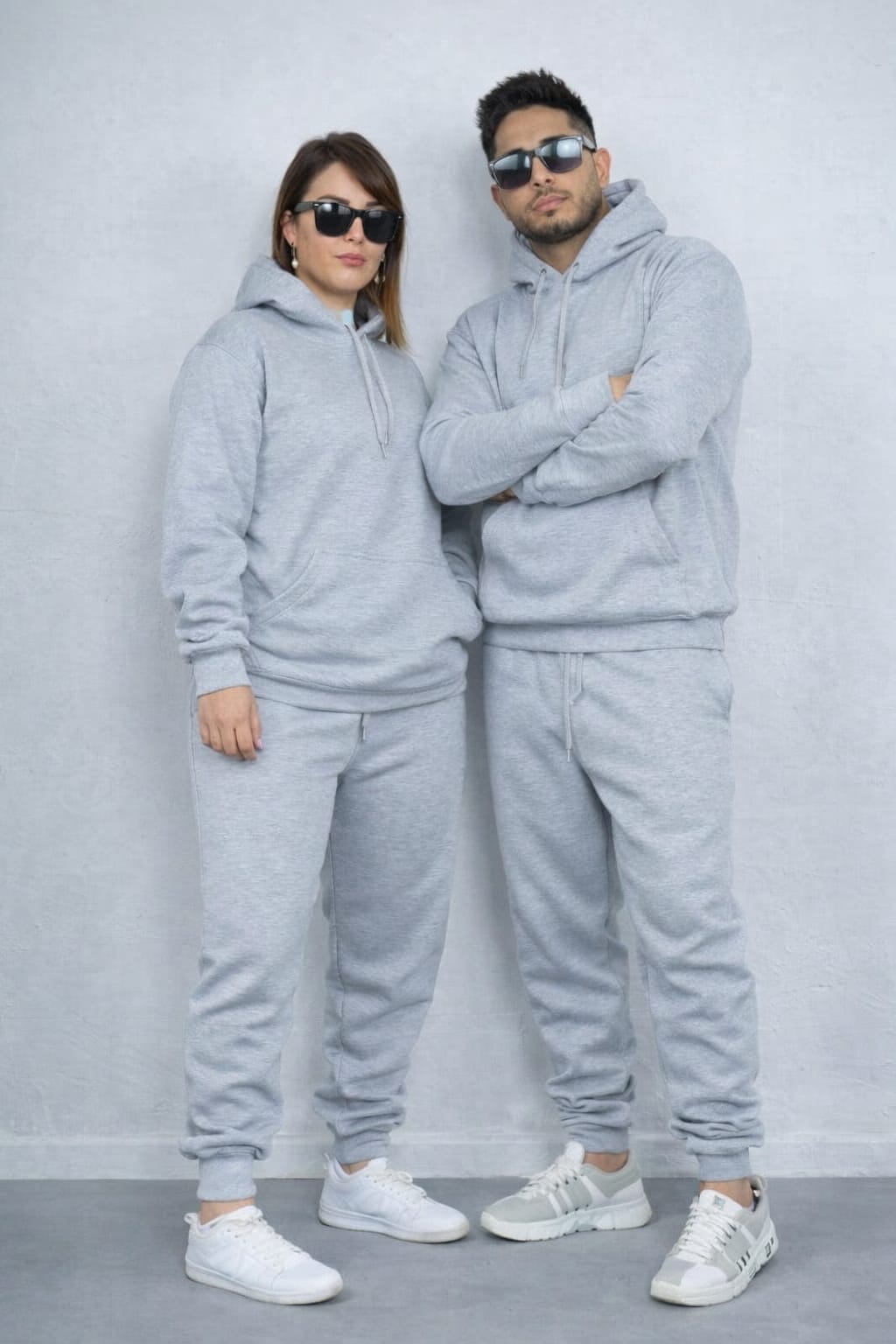 Vintage classic Suits for unisex (couples/ lovers) sweatsuits Sweat Track Suits 2-Piece Casual Athletic Jogging Warm-Up Complete hooded Sets