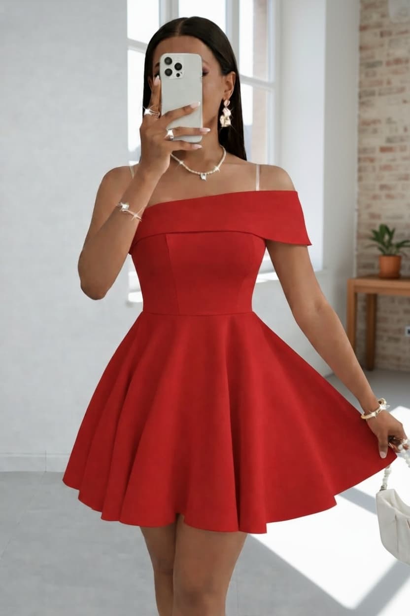 🌼 🌸 New In 🌼 🌸 
Off shoulder fit and flare dress
Premium grade Zara fabric