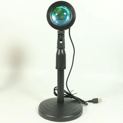 Remote Control Sunset Lamp Projector RGB Sunset Lamp 16 Colors USB LED Sunset Light For Live-Stream/Photography