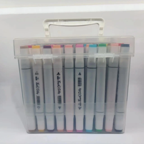 Mark Pen Set 48, 60 Pcs Alcohol Dual Tip Marker Pens