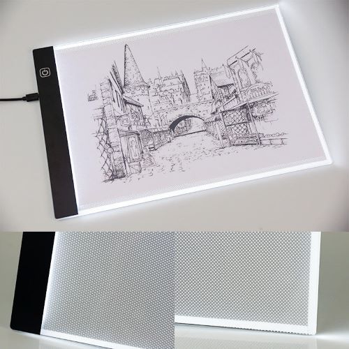 A4 Drawing Tablets LED Light Pad Graphic Digital Writing Painting Tablet Tracing Board Copy Pads