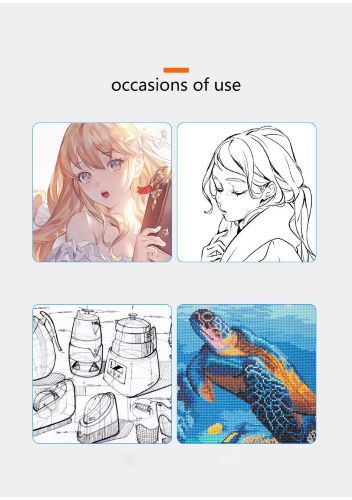 A4 Drawing Tablets LED Light Pad Graphic Digital Writing Painting Tablet Tracing Board Copy Pads