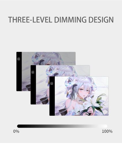 A4 Drawing Tablets LED Light Pad Graphic Digital Writing Painting Tablet Tracing Board Copy Pads