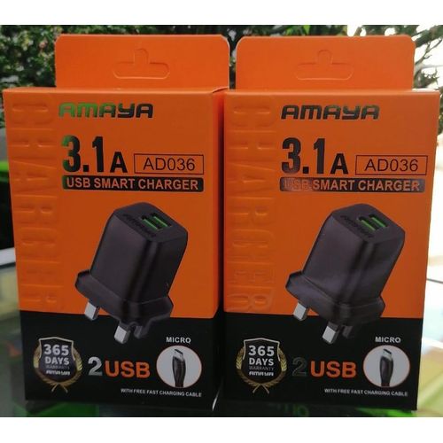 Amaya Micro USB Charger Set