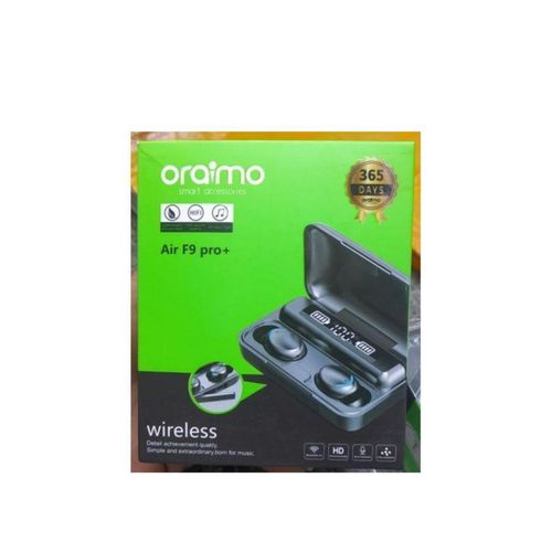 Oraimo Air F9 Pro+ WIRELESS EARBUDS WITH POWERBANK