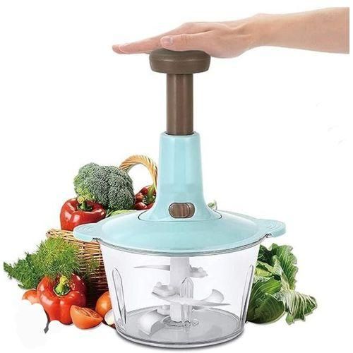 1.5L Manual Vegetable Press Food Chopper