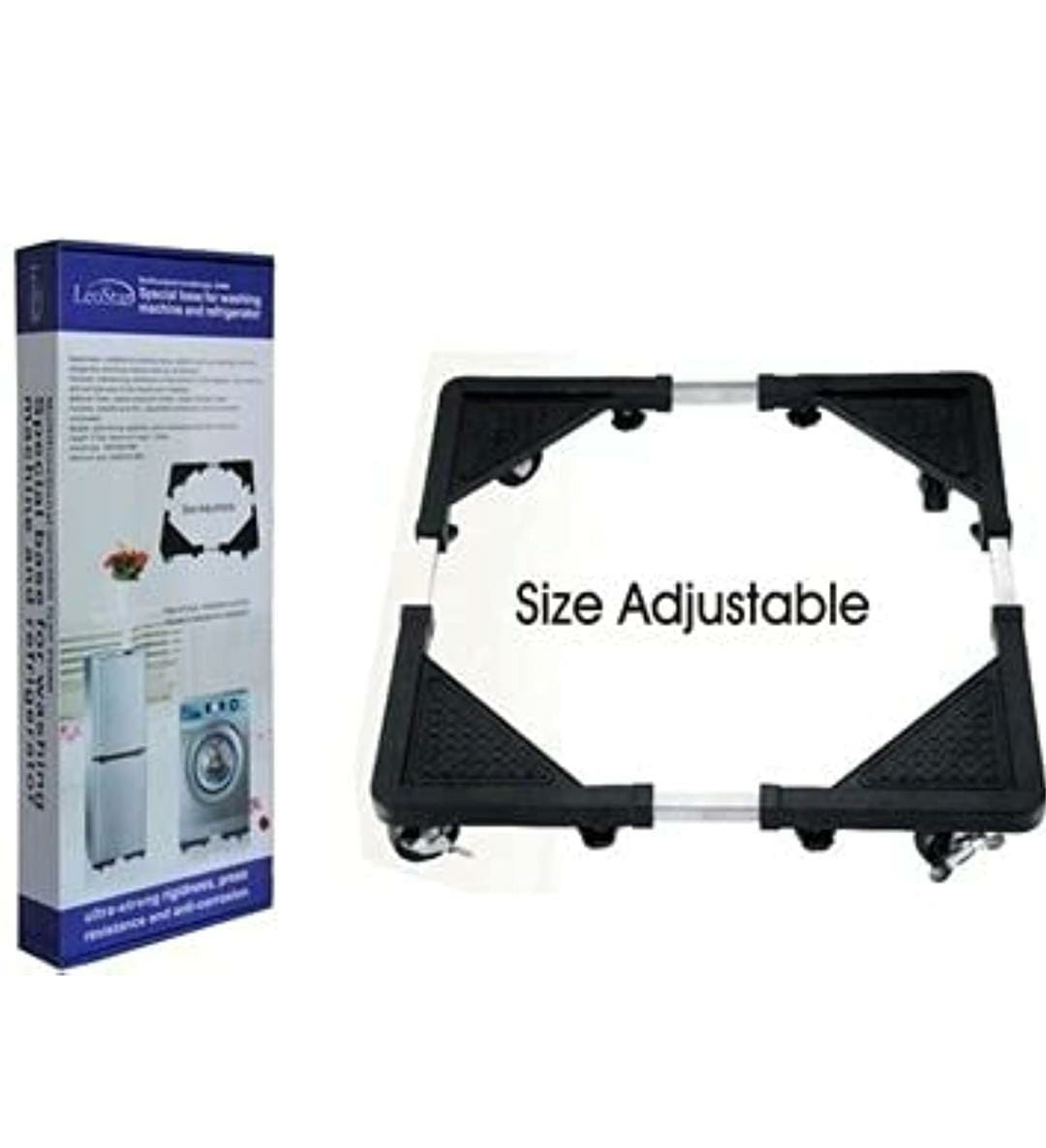Adjustable Movable Fridge/Washing Machine Stand/Base