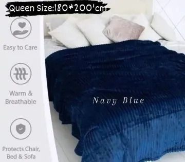 Heavy velvet fleece throw blankets Super Soft & Cozy: Our microplush ribbed blankets are lightweight and breathable. They are almost as soft and warm as wool blanket, which makes them a great alternat